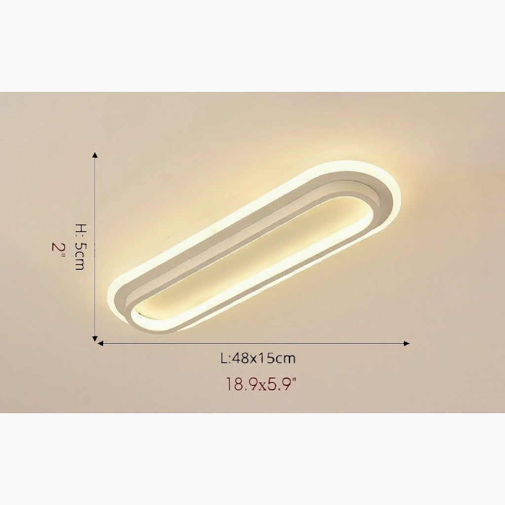 Fleurus | Rectangle LED Celling Light