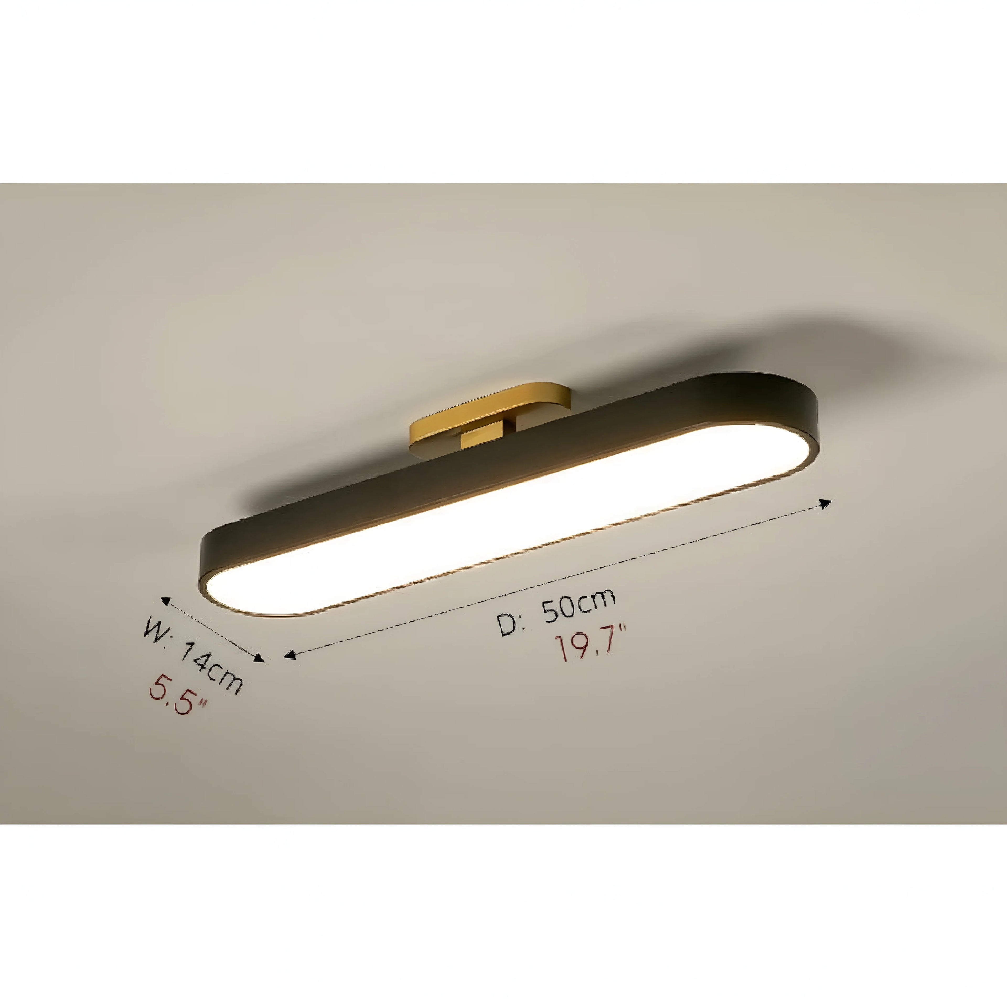 Florenville | Modern 360 Degree Rotating LED Ceiling Light