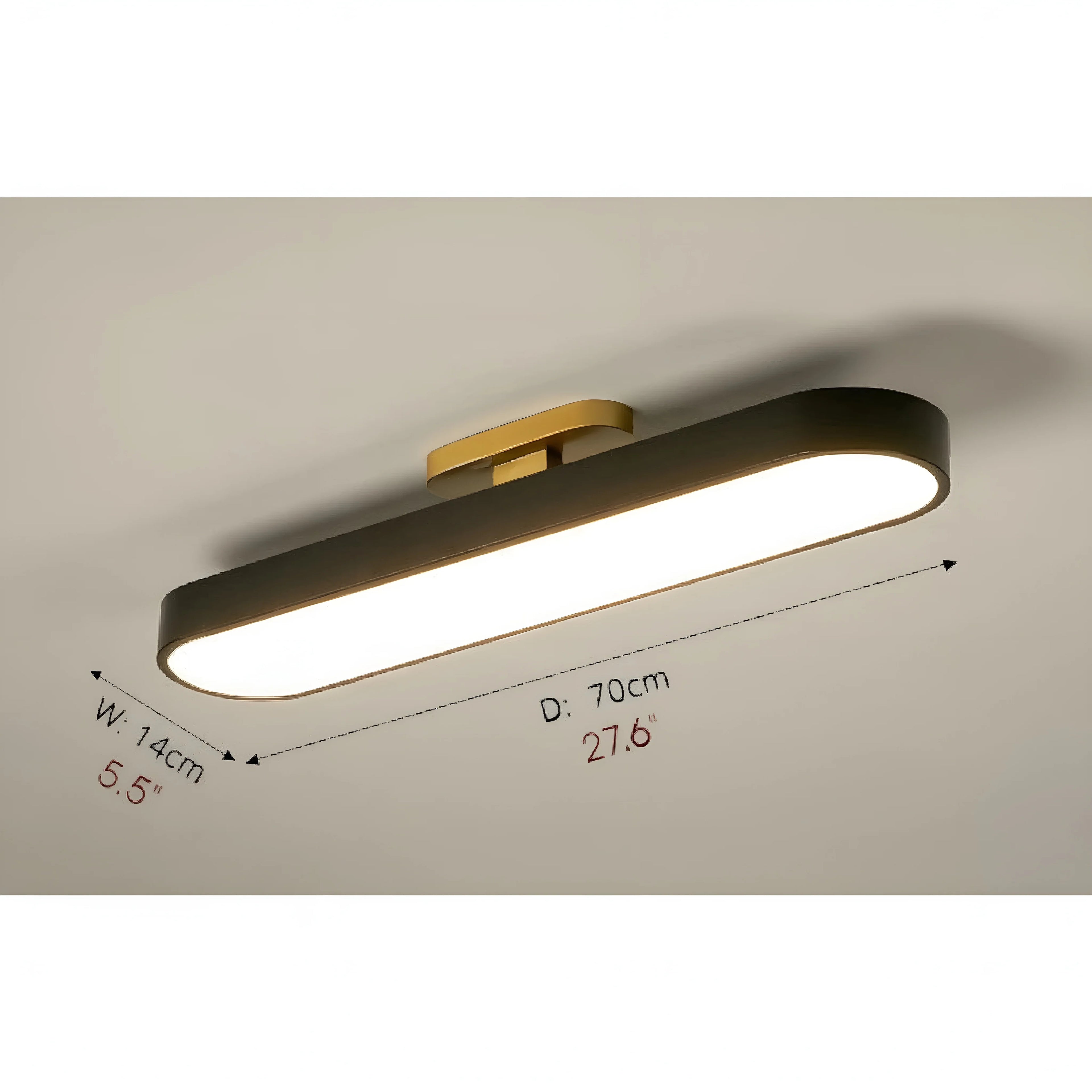 Florenville | Modern 360 Degree Rotating LED Ceiling Light