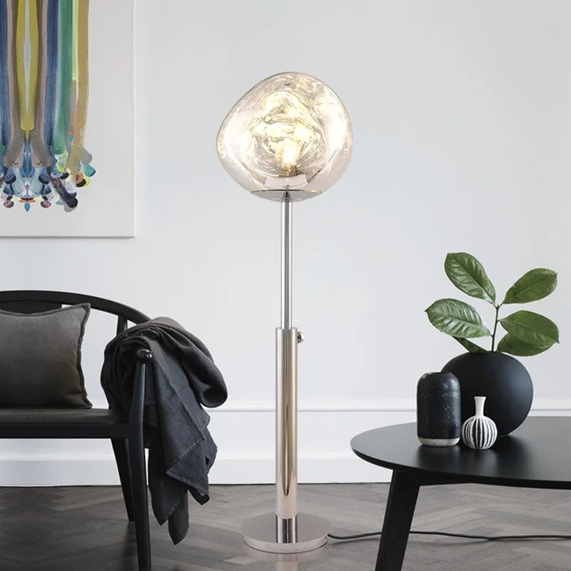 Frauenfeld | Lava Stone LED Lights Dimmable Floor Lamp