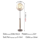 Frauenfeld | Lava Stone LED Lights Dimmable Floor Lamp