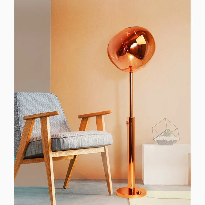 Frauenfeld | Lava Stone LED Lights Dimmable Floor Lamp