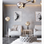 Frauenfeld | Lava Stone LED Lights Dimmable Floor Lamp