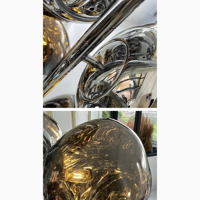 Freiburg | Creative Acrylic Lava Stone LED Floor Lamp