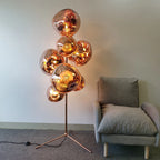 Freiburg | Creative Acrylic Lava Stone LED Floor Lamp