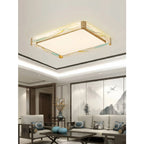 Fribourg | Rectangular LED Сopper Ceiling Lamp