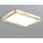 Fribourg | Rectangular LED Сopper Ceiling Lamp