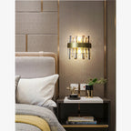 Gandia | Brushed Gold design wall sconce