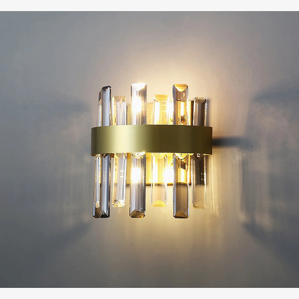 Gandia | Brushed Gold design wall sconce