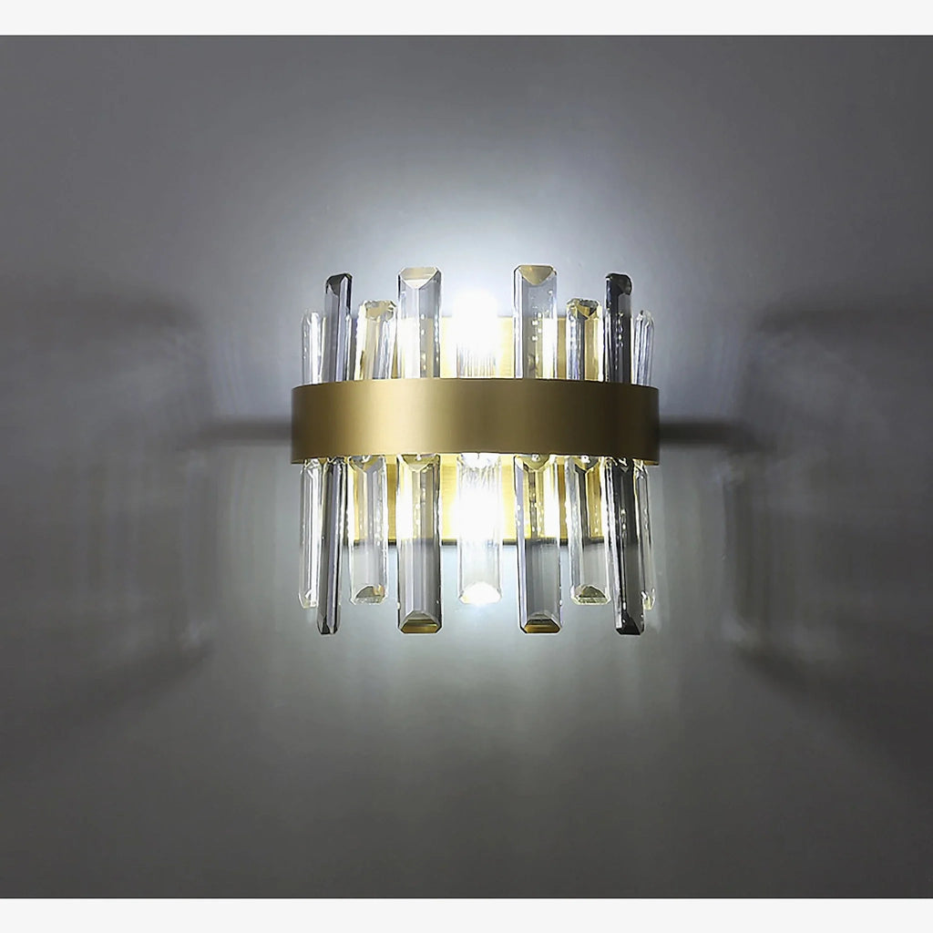Gandia | Brushed Gold design wall sconce