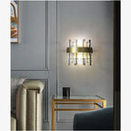 Gandia | Brushed Gold design wall sconce