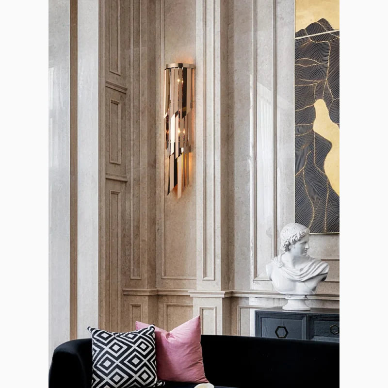 Gava | New stainless steel wall lamp