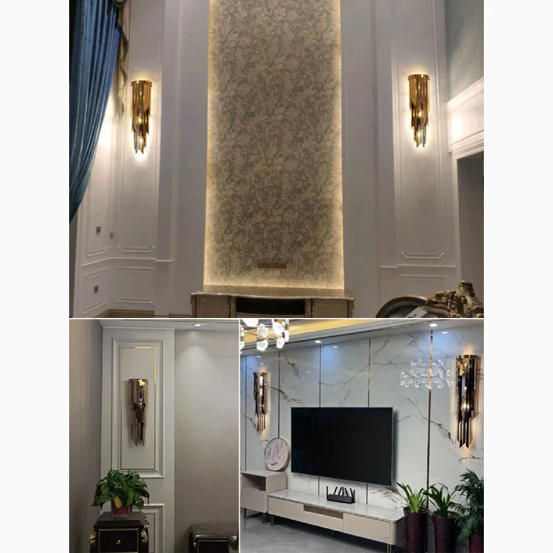 Gava | New stainless steel wall lamp