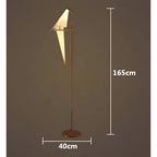 Gersau | Artistic Gold Modern Parrot-Shaped Floor Lamp