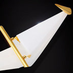 Gersau | Artistic Gold Modern Parrot-Shaped Floor Lamp