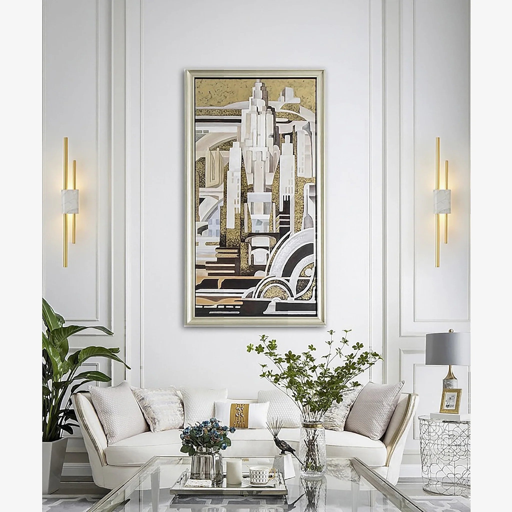 Girona | Postmodern Led Marble Wall Lamp