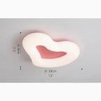 Haacht | Modern Heart-Shaped LED Ceiling Light for kids room