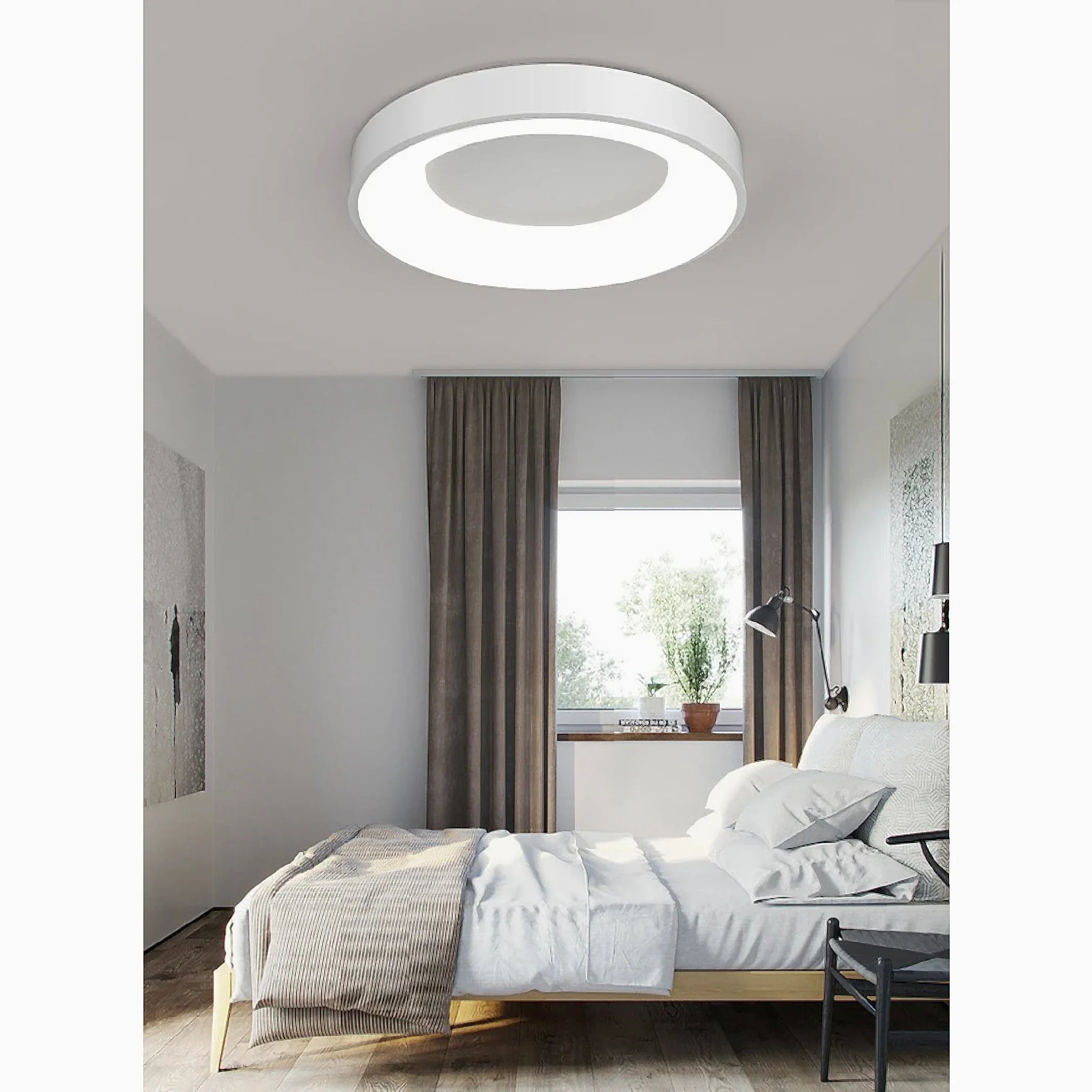 Hamont-Achel | Modern Dimmable LED Ceiling Lamp