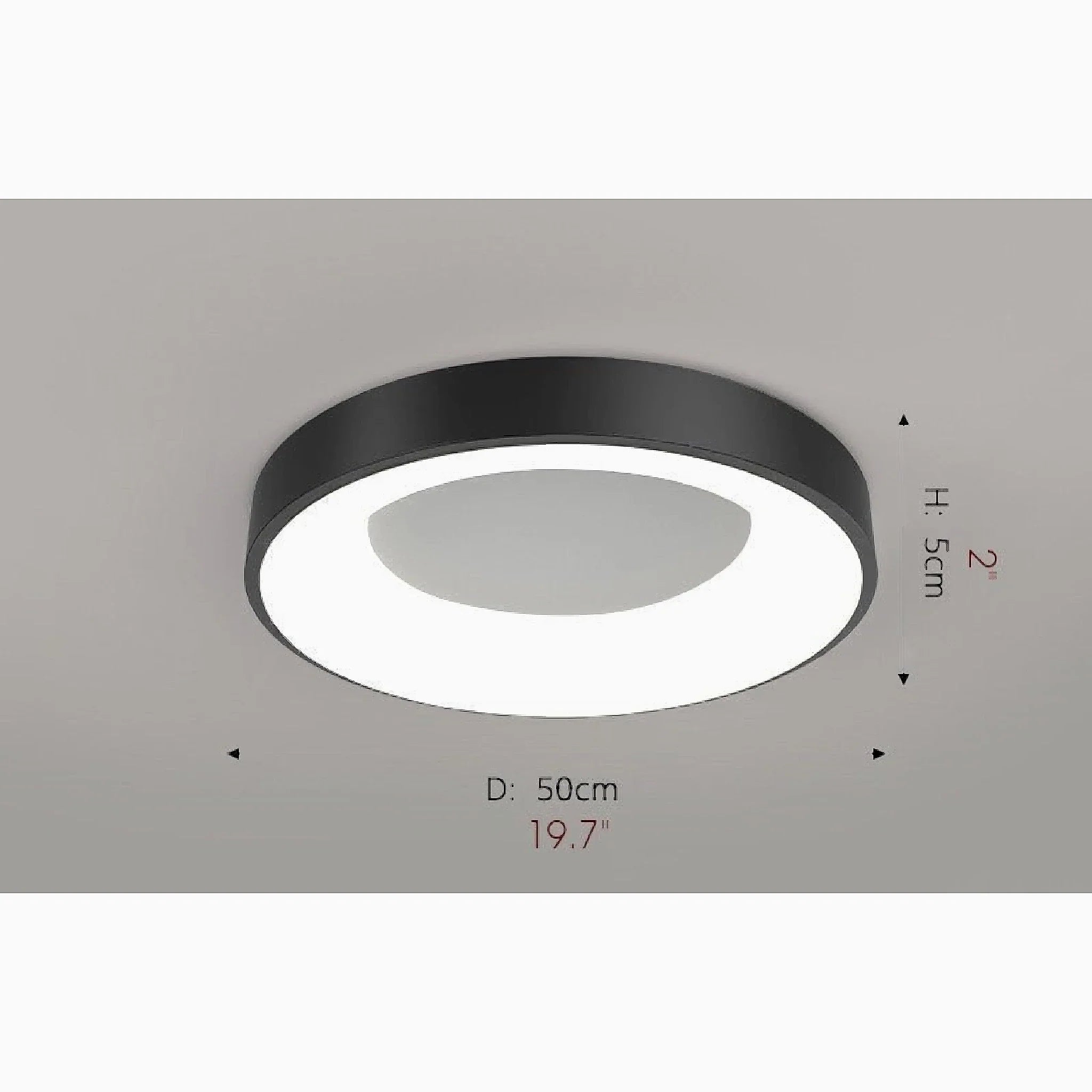 Hamont-Achel | Modern Dimmable LED Ceiling Lamp