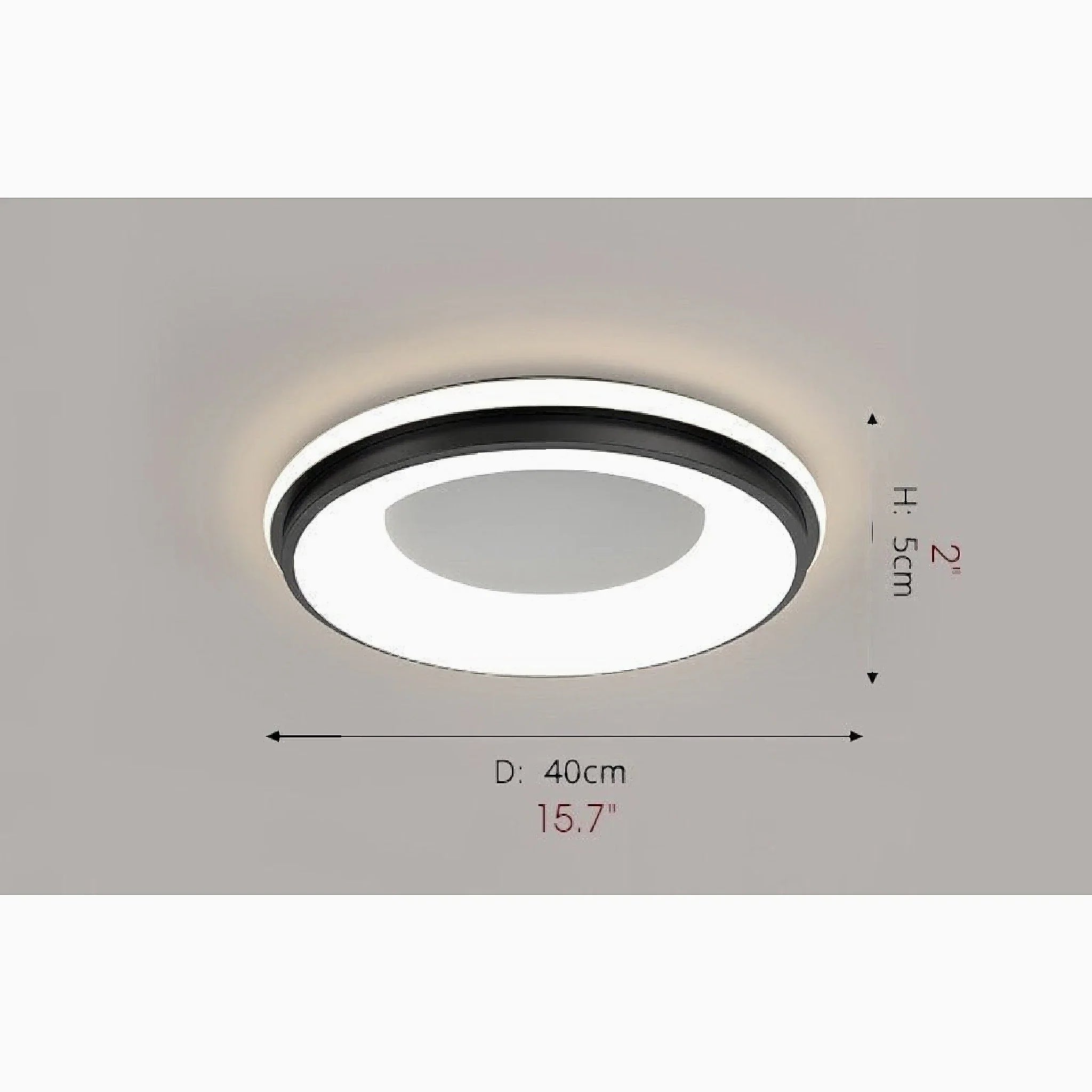 Hamont-Achel | Modern Dimmable LED Ceiling Lamp