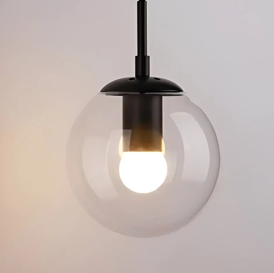 Iglesias | Luxury LED Pendant Light in the Shape of Glass Ball for Dining Room