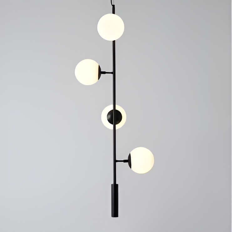 Iglesias | Luxury LED Pendant Light in the Shape of Glass Ball for Dining Room