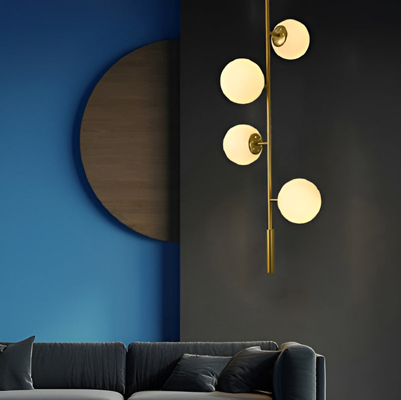 Iglesias | Luxury LED Pendant Light in the Shape of Glass Ball for Dining Room