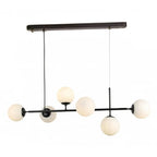 Ilbono | Nordic LED Pendant Light in the Shape of Glass Ball for Dining Room