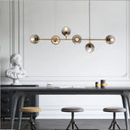 Ilbono | Nordic LED Pendant Light in the Shape of Glass Ball for Dining Room