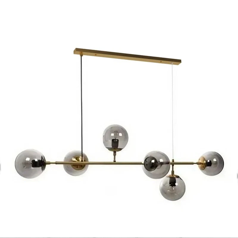 Ilbono | Nordic LED Pendant Light in the Shape of Glass Ball for Dining Room