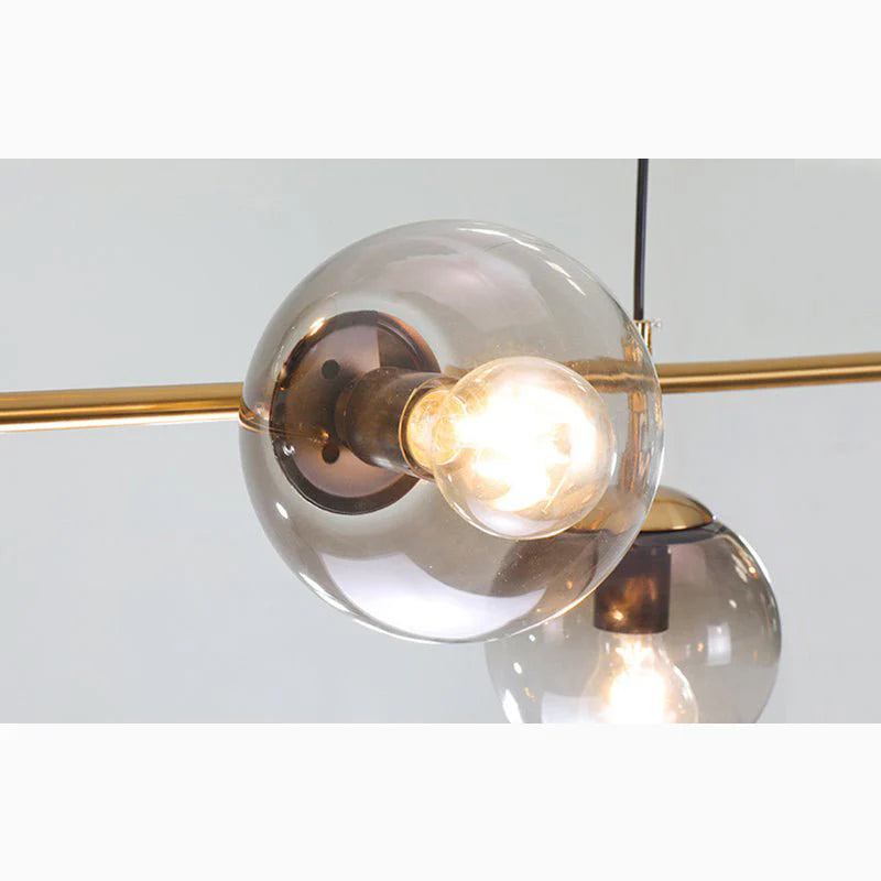 Ilbono | Nordic LED Pendant Light in the Shape of Glass Ball for Dining Room