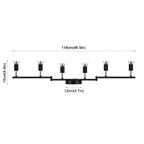 Imer | Creative LED Ceiling Light Bar for Office Shopcase, Living Room