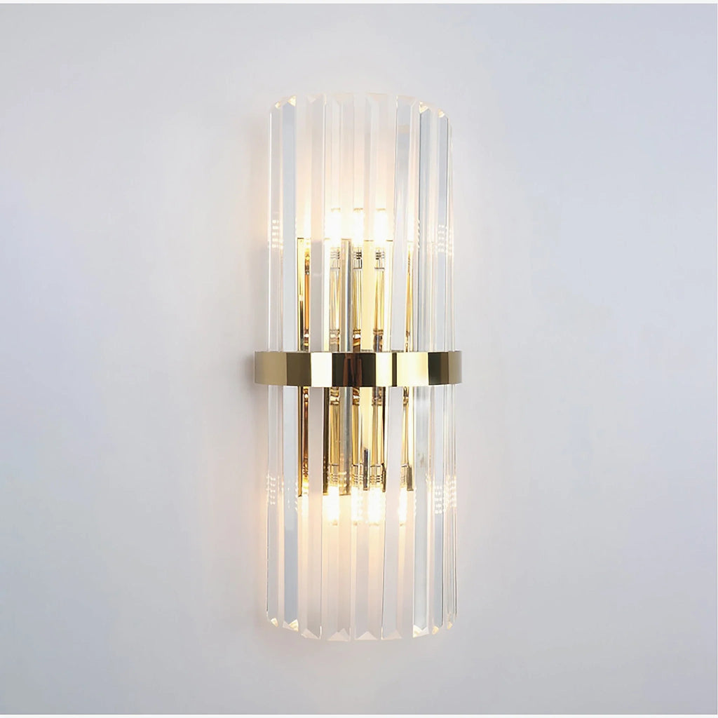 Interlaken | Luxury copper crystal wall lamp