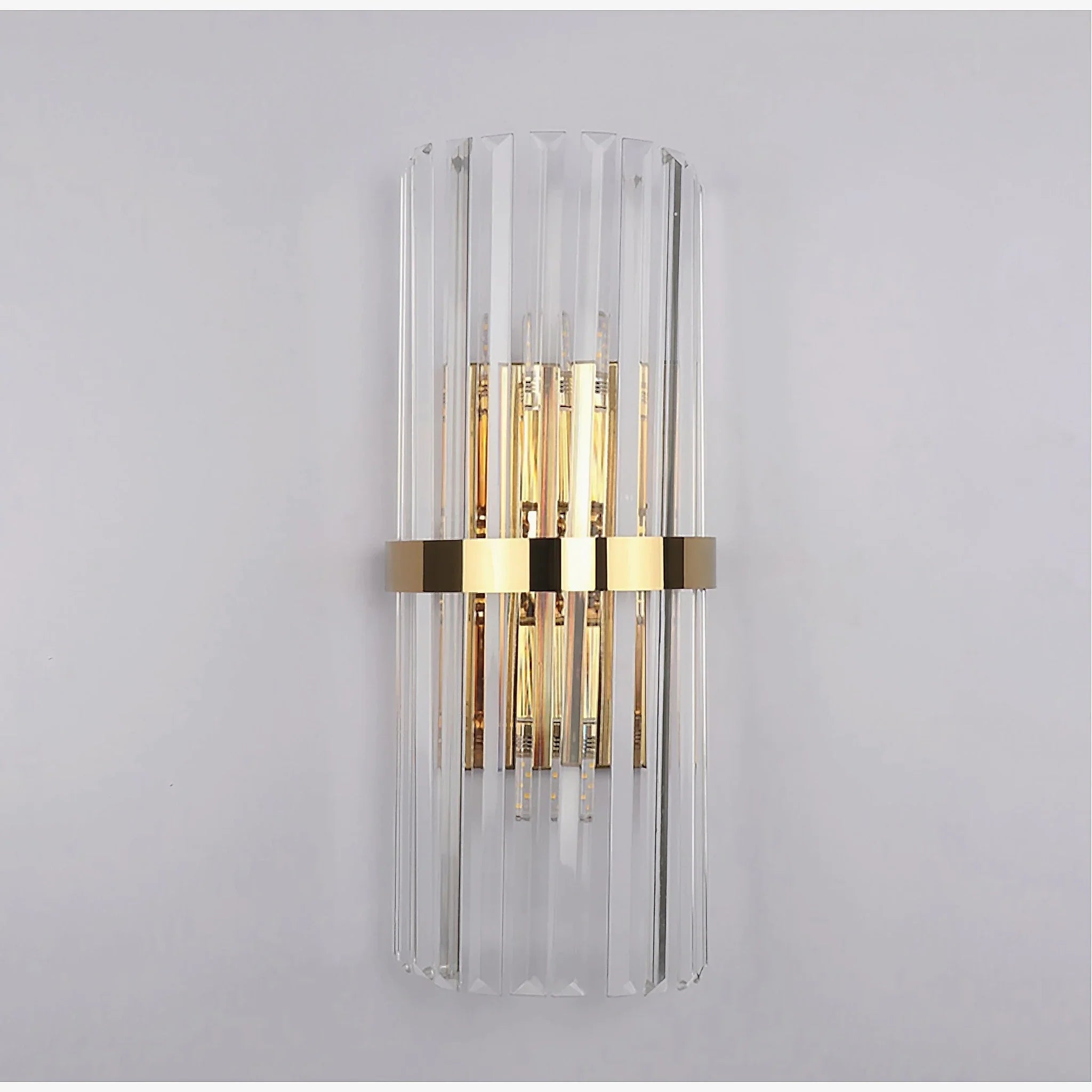 Interlaken | Luxury copper crystal wall lamp