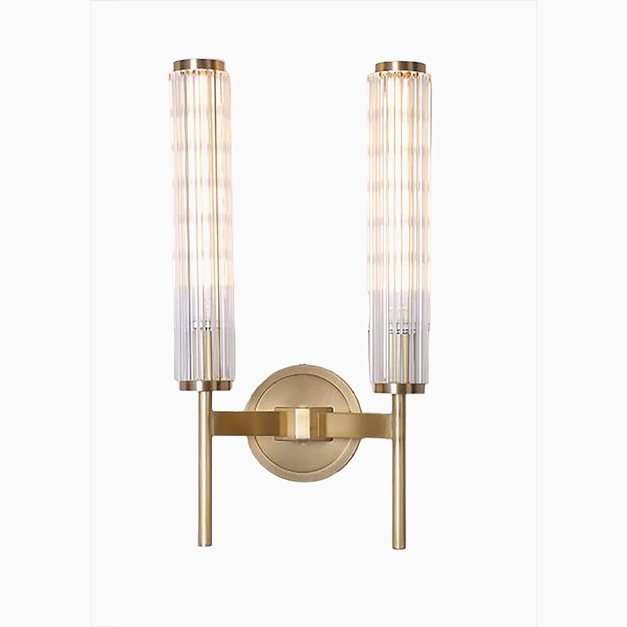 Koniz | Glass Copper Wall Sconce