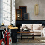 Kusnacht | Modern Polished Steel Wall lamp