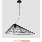 La Colmiane | Loft Straw Hat Iron Pendant Light
