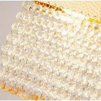 La Rochette | Gorgeous Crystal Blocks LED Ceiling Chandelier