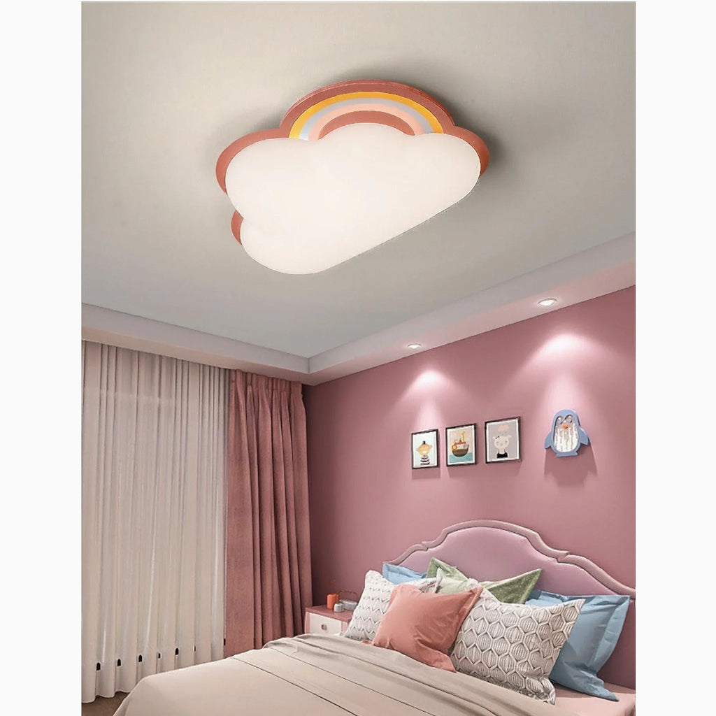 Lenzburg | Small Cloud LED Ceiling Light For Kids Room
