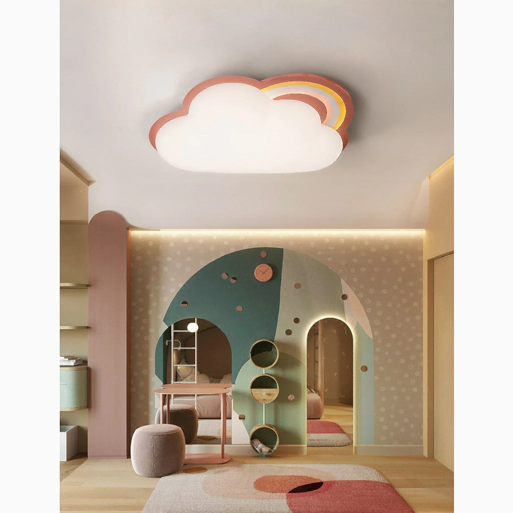 Lenzburg | Small Cloud LED Ceiling Light For Kids Room