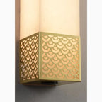 Luxury Marble Wall Lamp in Traditional Chinese Style for Bedroom