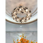 Munchenwiler | Modern Gold/Chrome Crystal Chandelier for Bedroom