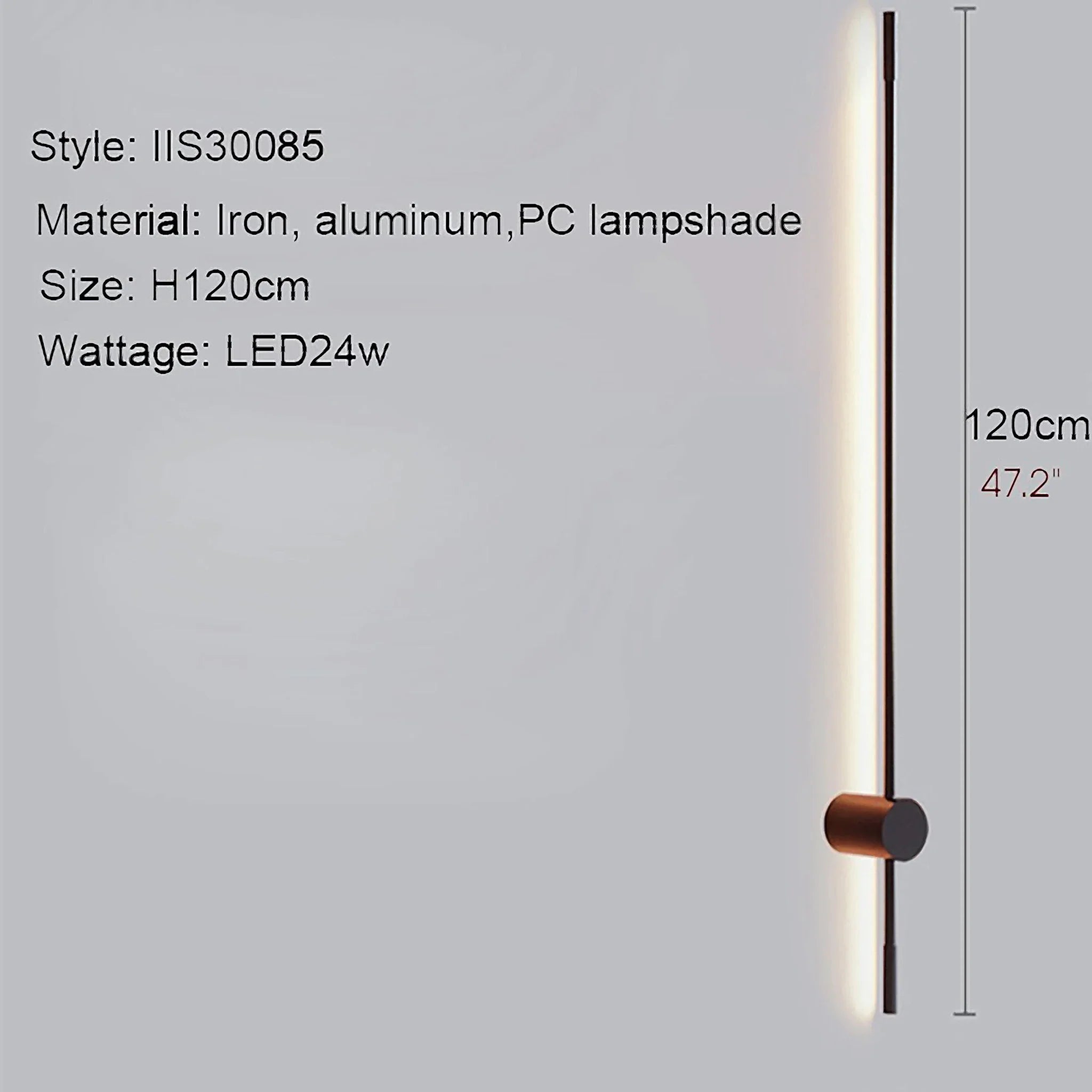 Maracena | Minimalist Modern Long LED Wall Lamp