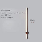 Maracena | Minimalist Modern Long LED Wall Lamp