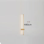 Maracena | Gold Minimalist Modern 31.5'' Long LED Wall Lamp