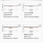 Mazarron | Modern Brown LED Wall Light