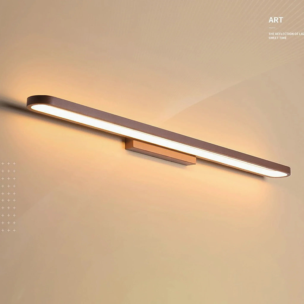 Mazarron | Modern Brown LED Wall Light
