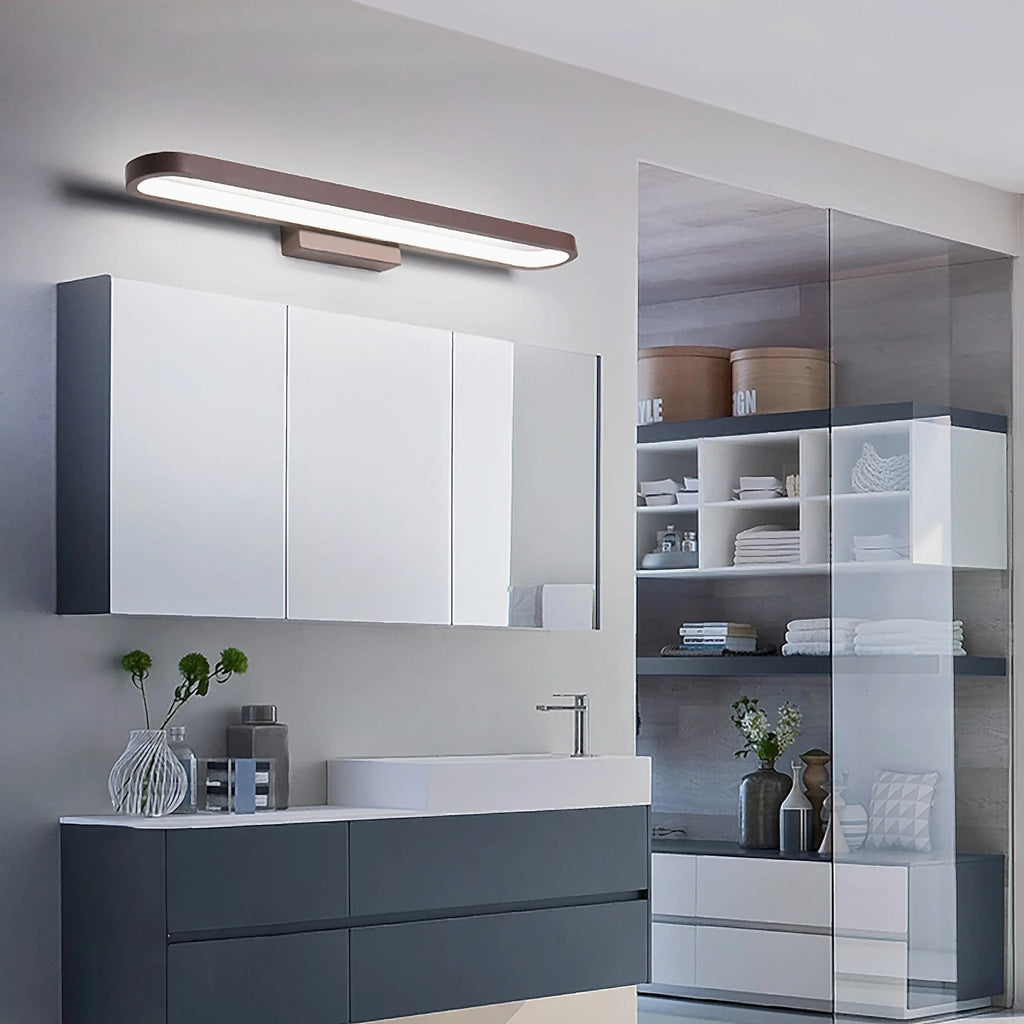 Mazarron | Modern Brown LED Wall Light