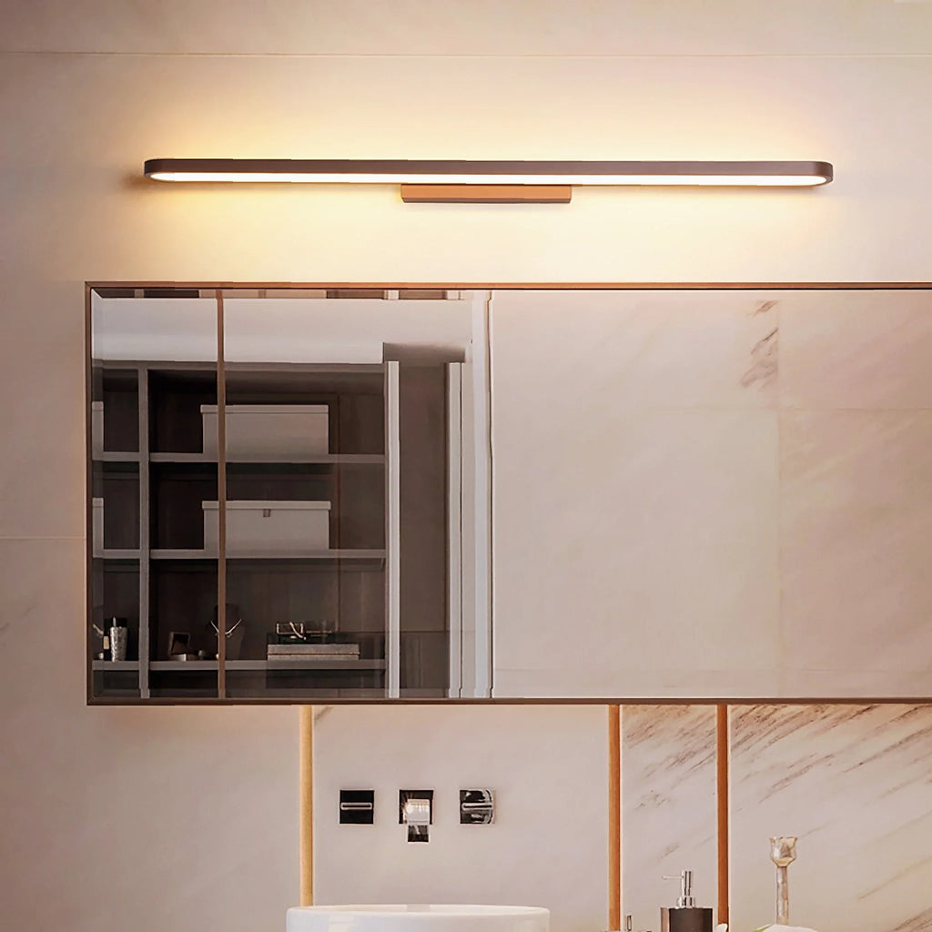 Mazarron | Modern Brown LED Wall Light
