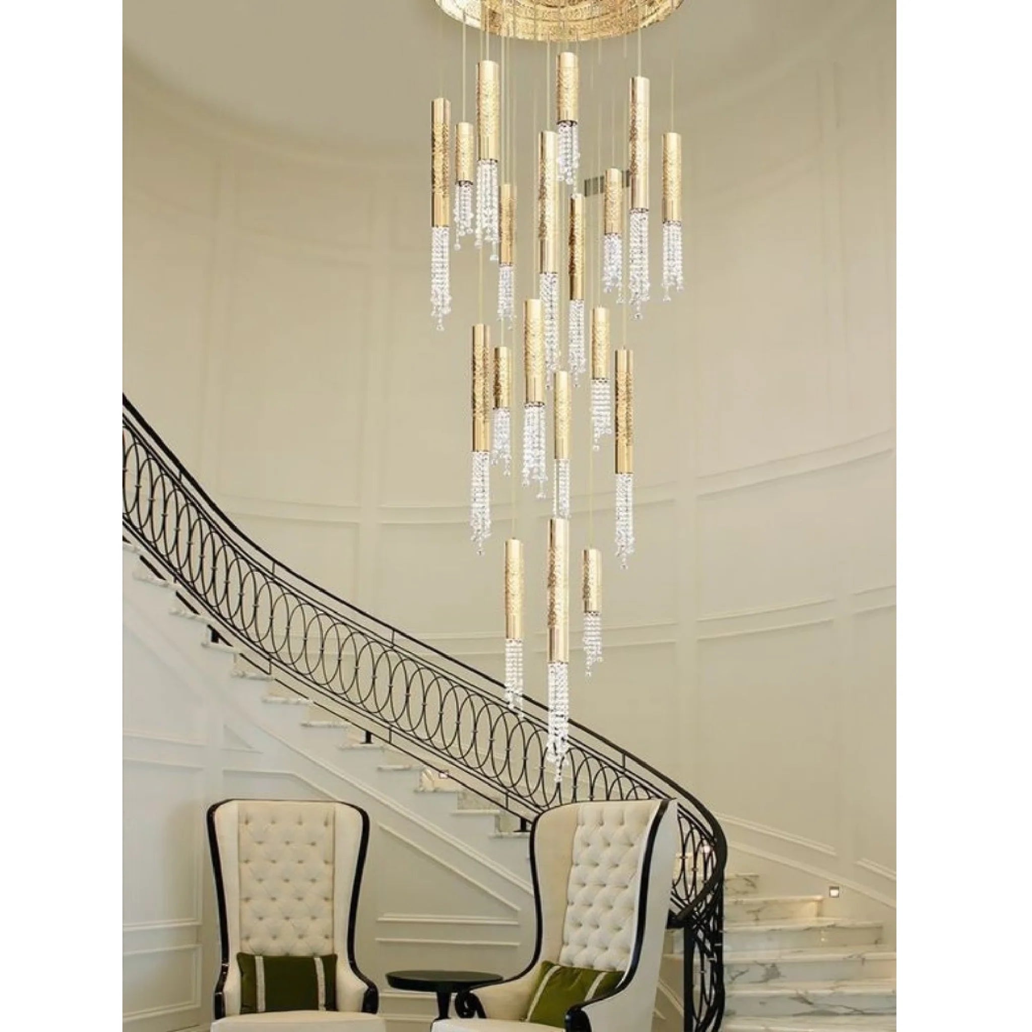 Monterosso | Hanging Crystal Light Fixture
